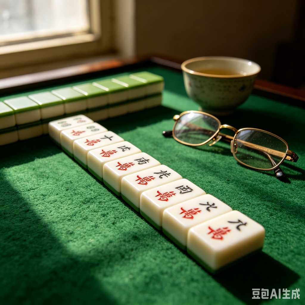 small mahjong mat portable