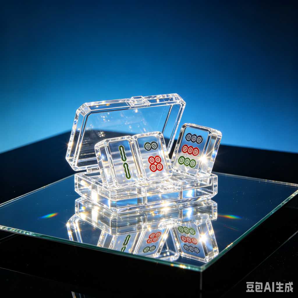 large print mahjong set