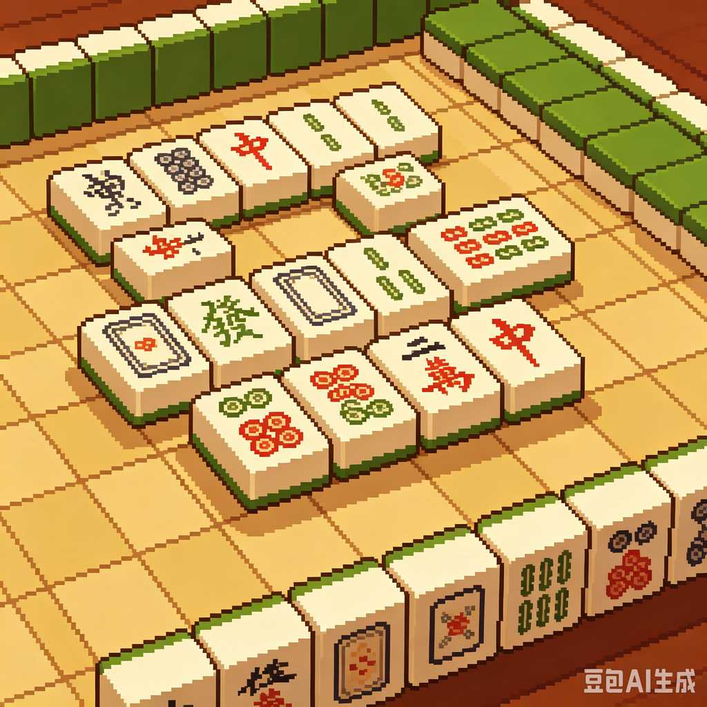 high definition print mahjong tiles