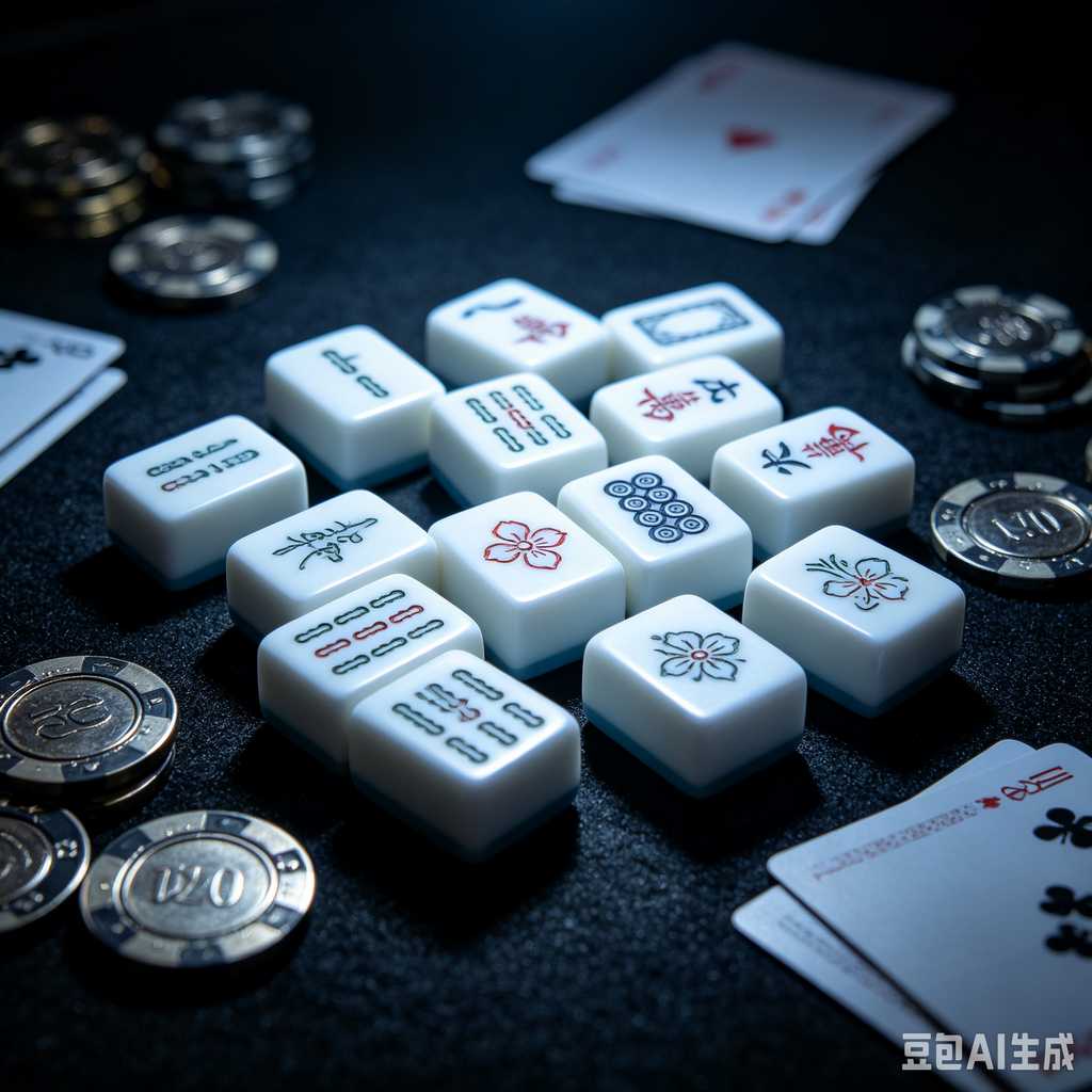 unique color mahjong tiles design